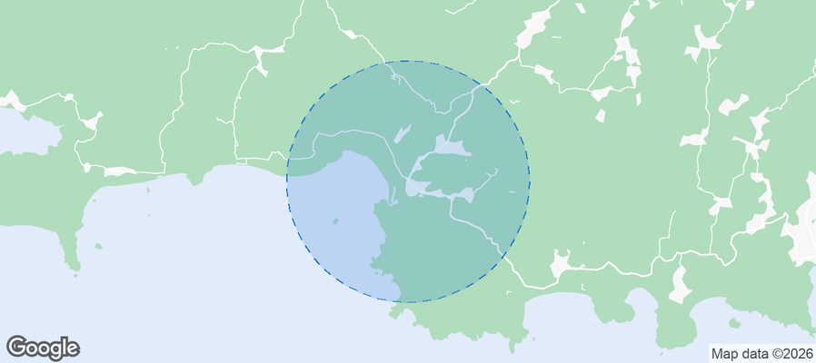 Praya Barat Airbnb map